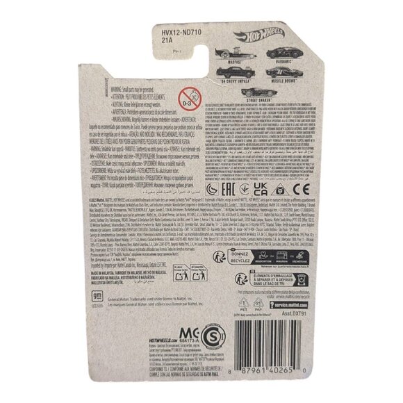 Hot Wheels 2024 Halloween Cars 3/5 64 CHEVY IMPALA Purple HVX12 Sealed - Picture 6 of 6